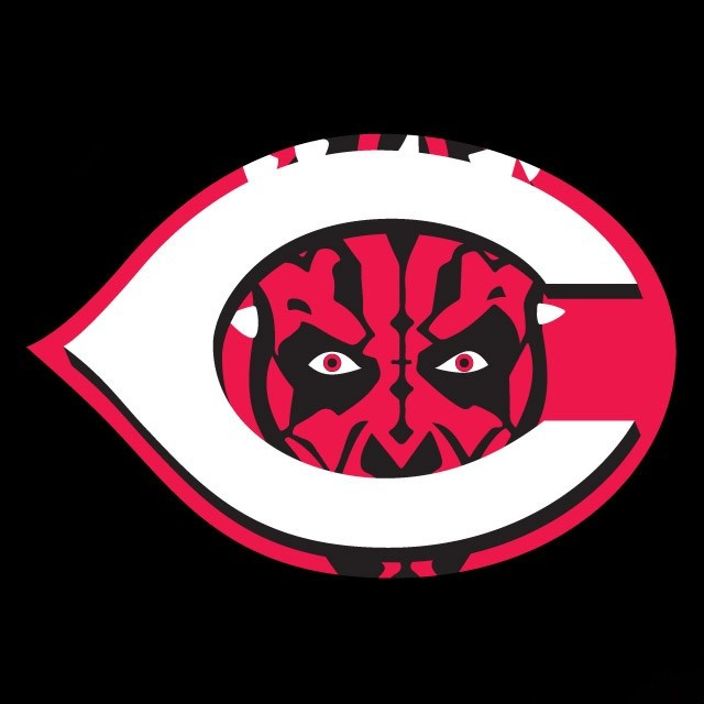 Cincinnati Reds Star Wars Logo DIY iron on transfer (heat transfer)